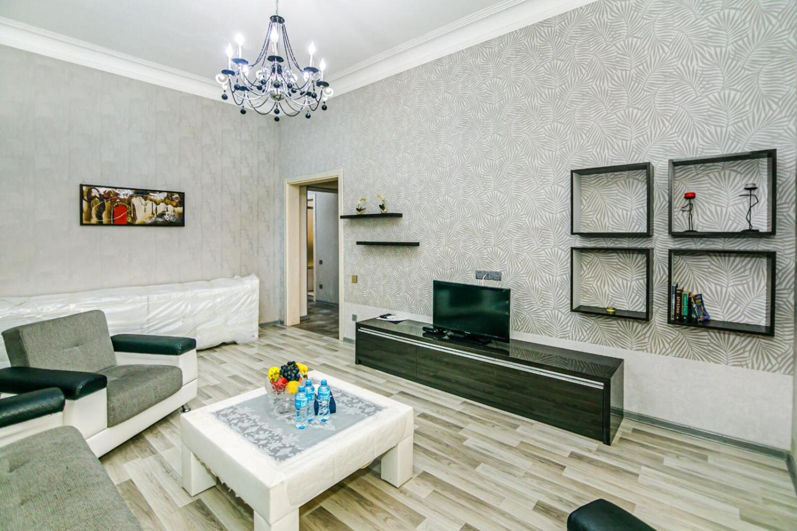 Azneft Square Deluxe Apartment Baku Exterior photo