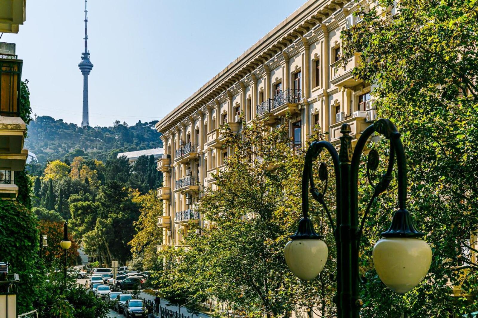 Azneft Square Deluxe Apartment Baku Exterior photo